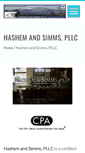 Mobile Screenshot of hashemandsimms.com